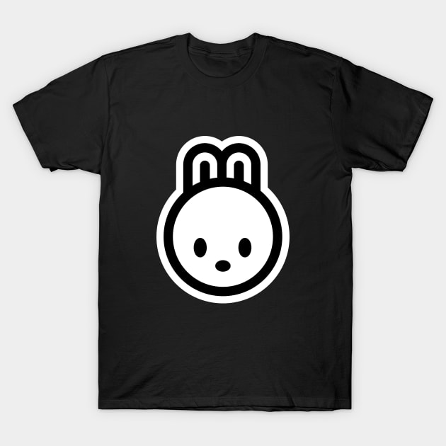 Year Of The Rabbit Bunny Head Cartoon Animal Lover Pet Owner T-Shirt by Bambu